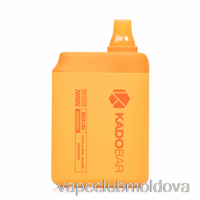 Vape Mod Kado Bar Br5000 De Unică Folosință Rece Aloe Mango
